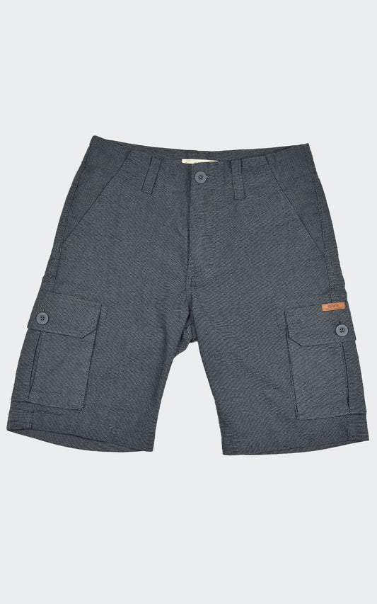 Bermuda Cargo Texture Preto