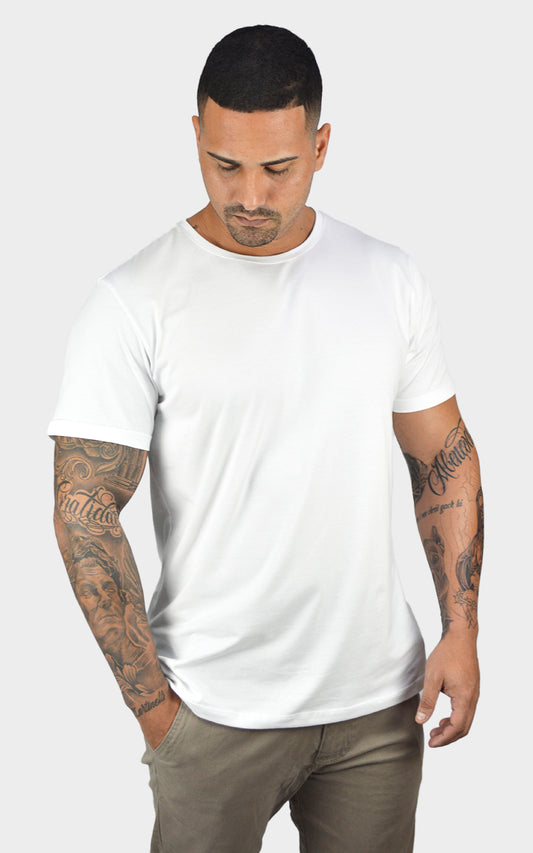 Camiseta Algodão Egípcio Branca