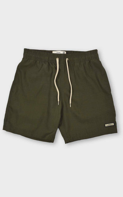 Short Alfa Tec Elastano Verde Militar
