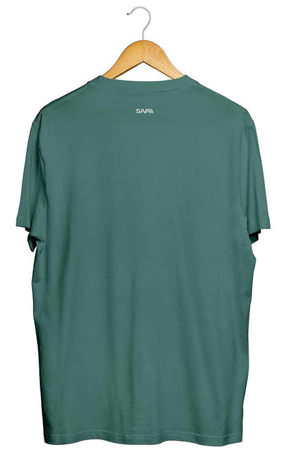 Camiseta Ciclo Solar Verde Floresta