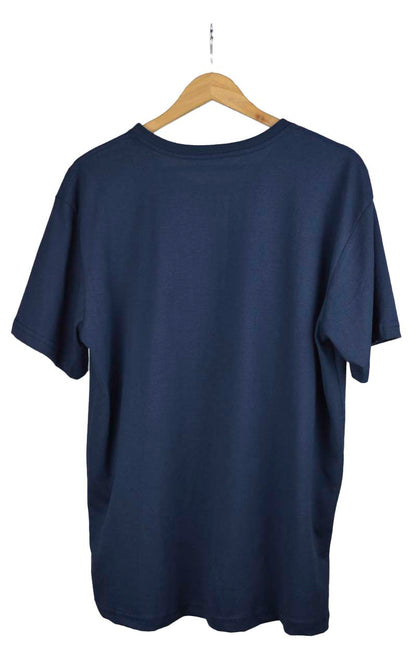 Camiseta premium basica azul marinho