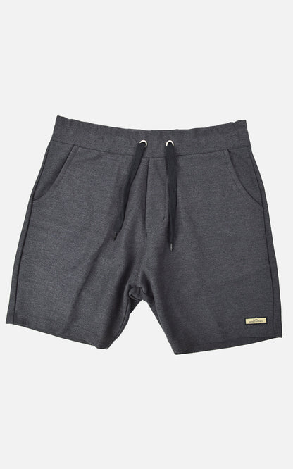 Bermuda Moletom Texture Chumbo