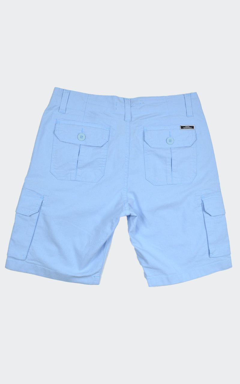 Bermuda Cargo Texture Azul Claro