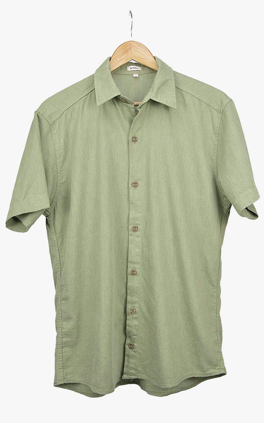Camisa Linho Canatiba Sii  verde