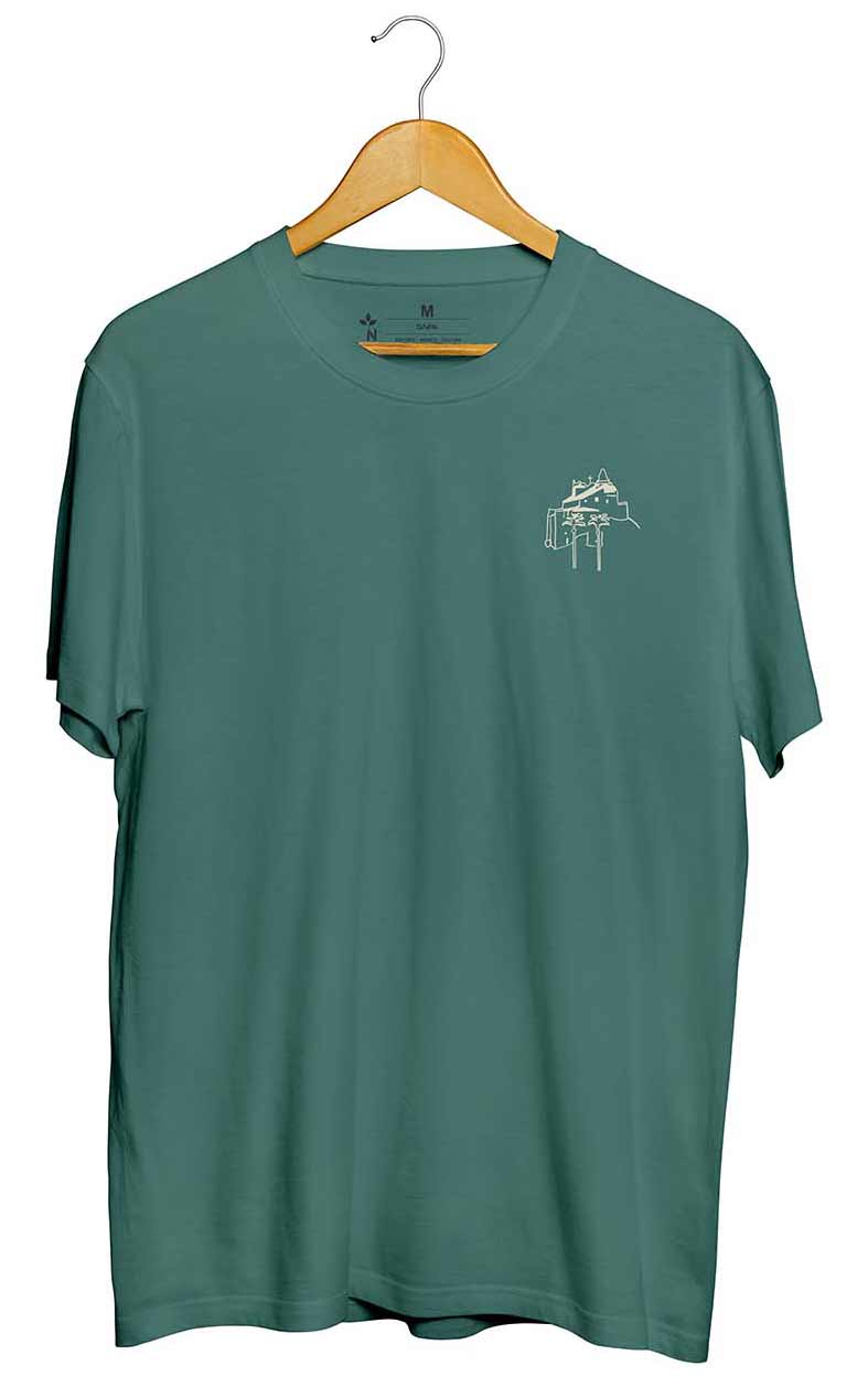 Camiseta Convento da Penha Verde Floresta