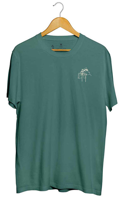Camiseta Convento da Penha Verde Floresta