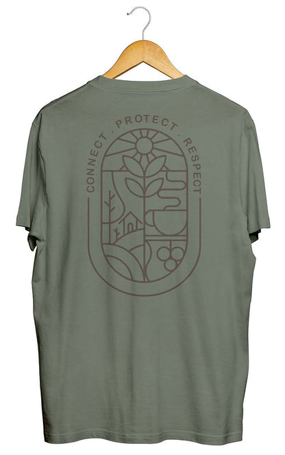 Camiseta Connect Protect Respect
