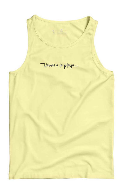 Regata Vamos a La Playa Amarelo Claro