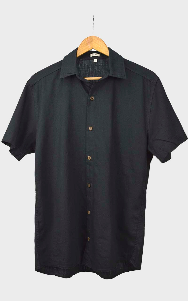 Camisa Linho Canatiba Sii  preto