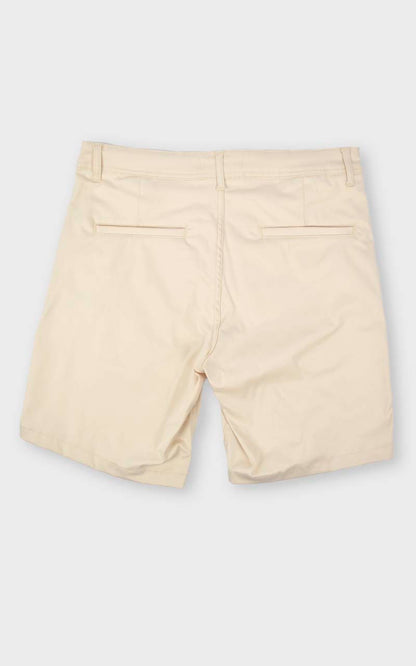 Bermuda Sarja Elastano Gelo