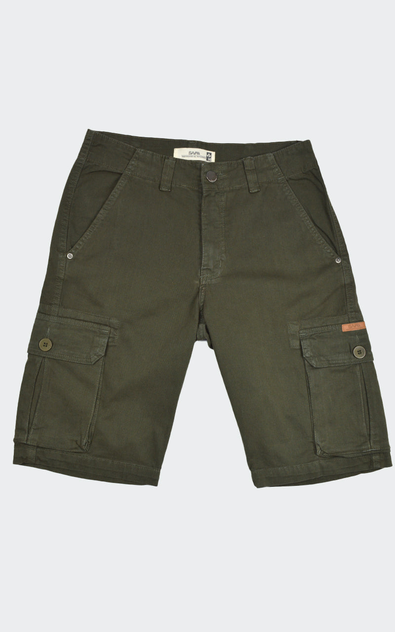 Bermuda Cargo Collor Verde Musgo
