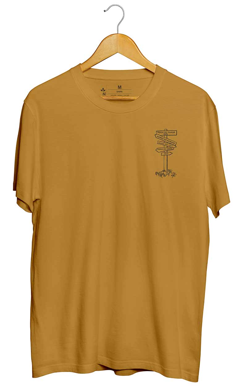 Camiseta Picos ES Marrom Pardo