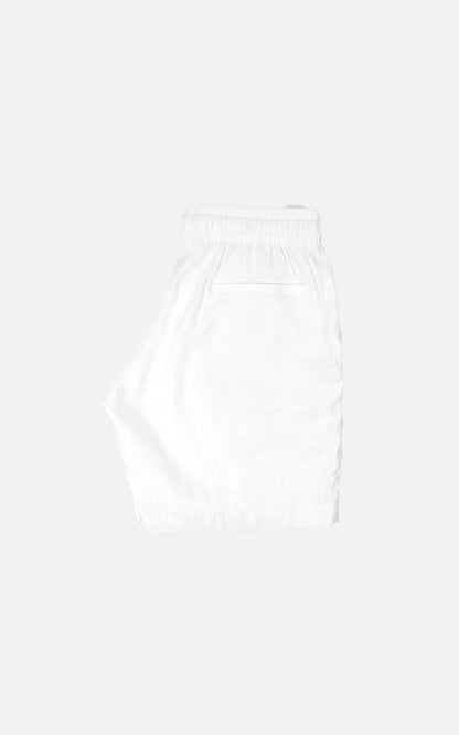 Short Linho Tricot Off White