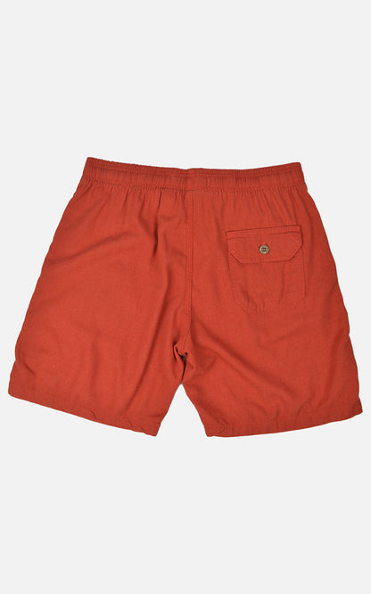 Short Linho Confort Telha