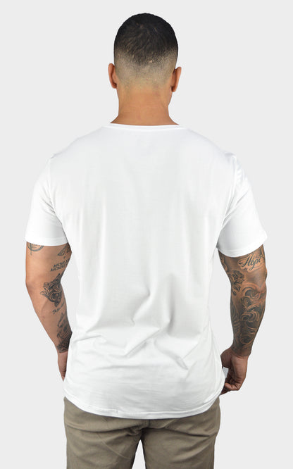 Camiseta Algodão Egípcio Branca