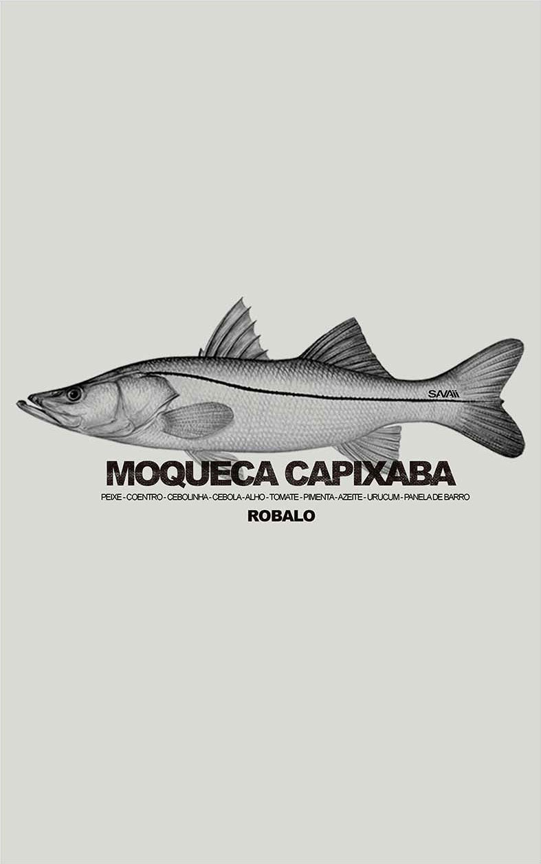 Camiseta Moqueca Robalo