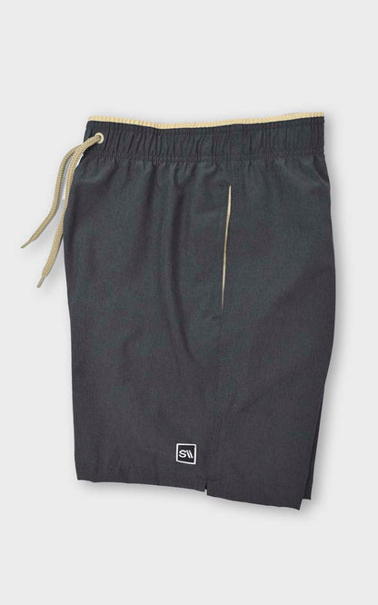 Short Praia Chumbo Escuro