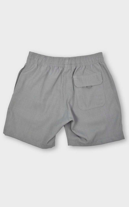 Short Visco Tec Elastano Cinza
