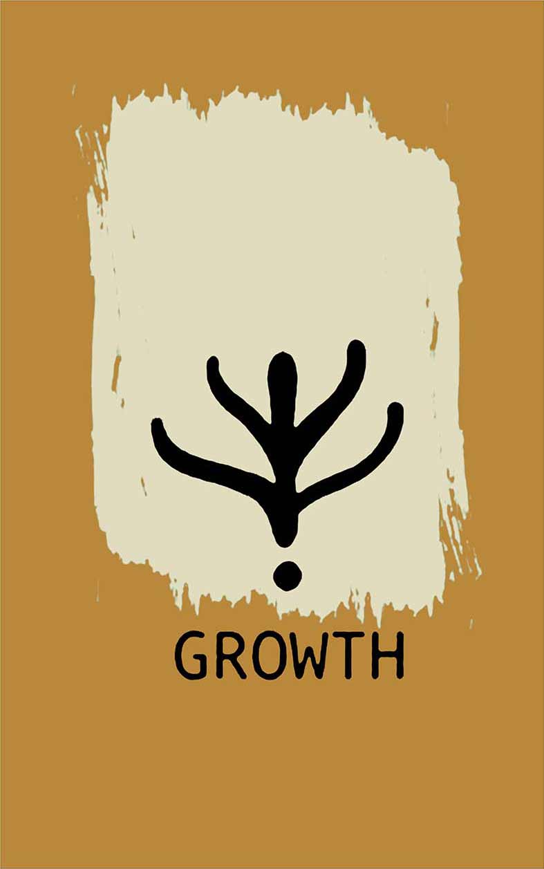 Camiseta Growth Marrom Pardo