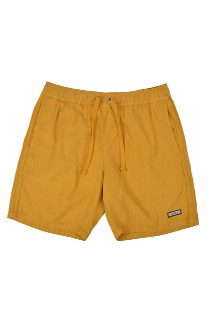 Short Linho Canatiba  mostarda