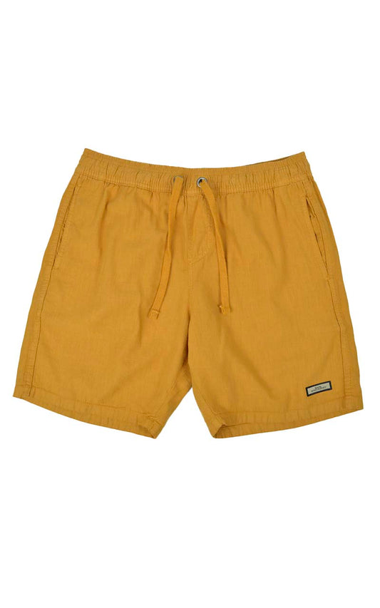 Short Linho Canatiba  mostarda