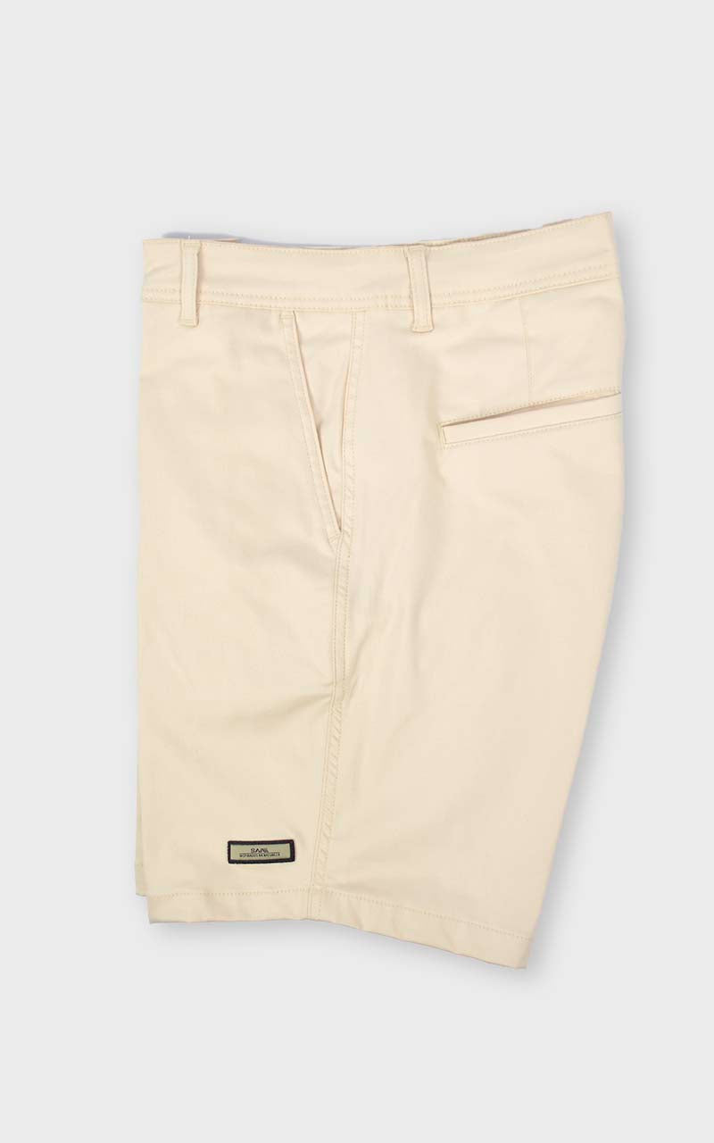 Bermuda Sarja Elastano Gelo