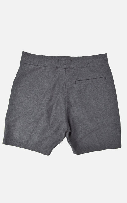 Bermuda Moletom Texture Chumbo