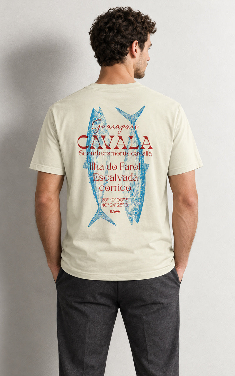 Camiseta Cavala  Areia