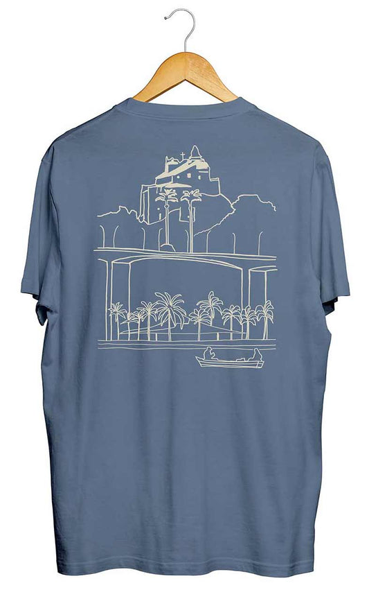 Camiseta Convento da Penha Azul Marinho