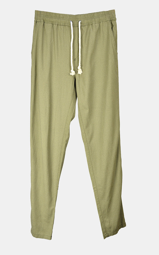 Calça linho elastano