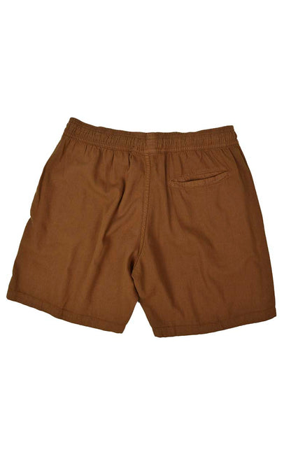 Short Linho Canatiba  marrom