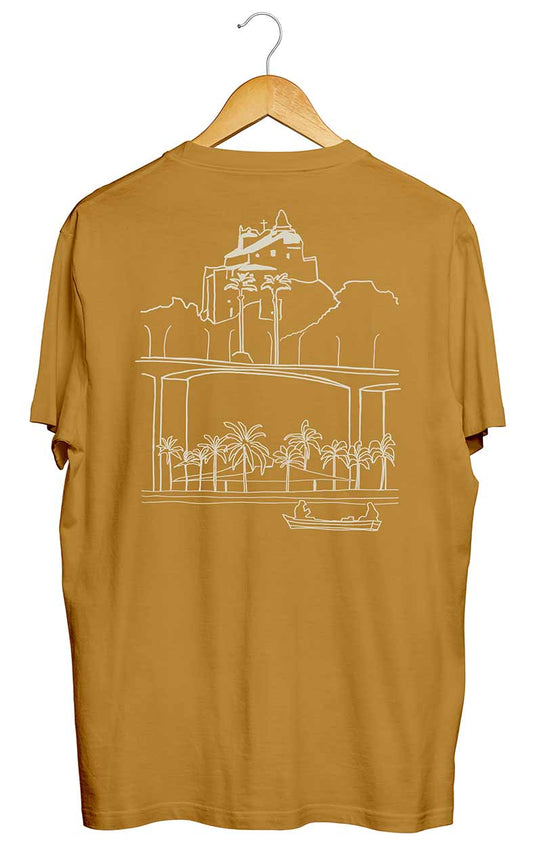 Camiseta Convento da Penha Marrom Bronze