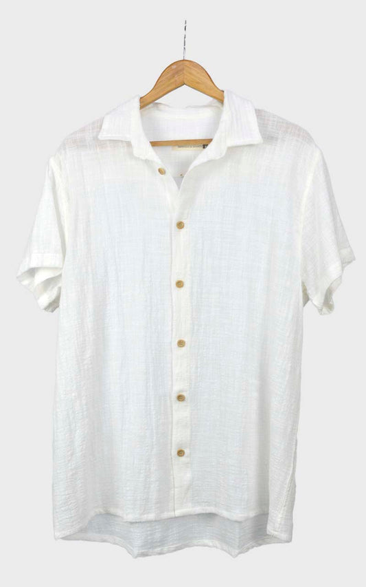 Camisa Rustic Off White