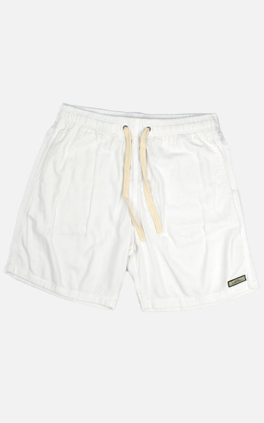 Short Linho Confort Branco