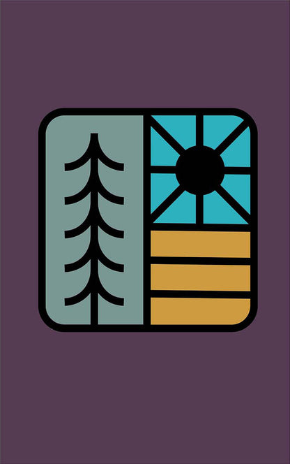 Camiseta Natureza Geométrica