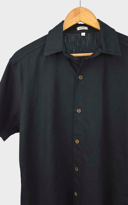 Camisa Linho Canatiba Sii  preto