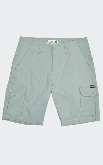 Bermuda Cargo Texture Verde Claro