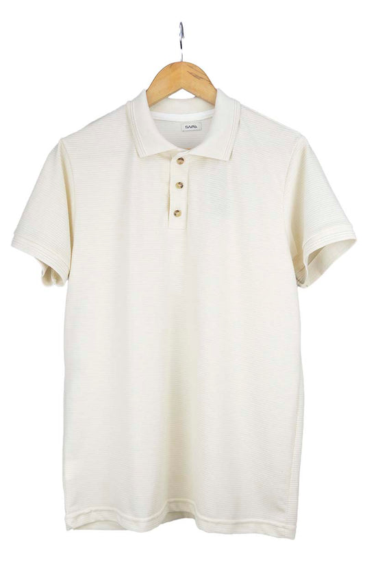 Polo Texture Savaii off white