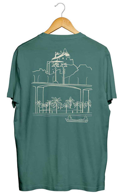 Camiseta Convento da Penha Verde Floresta